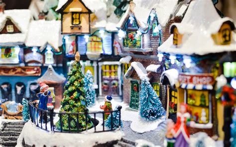 Make a Scene This Holiday Season with Miniature Christmas Village ...