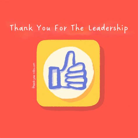 Thanks for the Leadership 的图像结果
