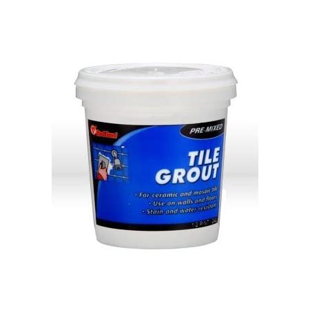 Red Devil Tile Grout, Pre-mixed Tile Grout 1/2 PT 422 | Zoro
