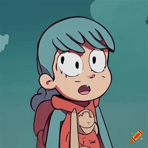 Hilda (netflix) background on Craiyon