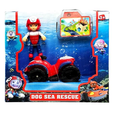 Buy Trade Zone Pup Buddies Sea Rescue Team with Transformable Vehicle ...