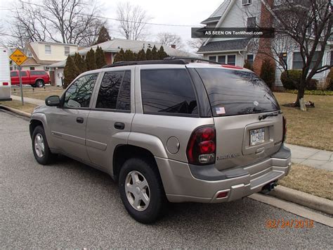 2002 Chevrolet Trailblazer Ls Sport Utility 4 - Door 4. 2l 4x4