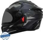 Steelbird SBH-17 Terminator Full Face Graphic Motorbike Helmet - Buy ...