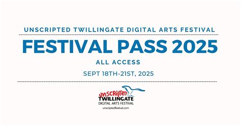 Unscripted Festival Pass 2025, Twillingate, 18 September to 21 ...