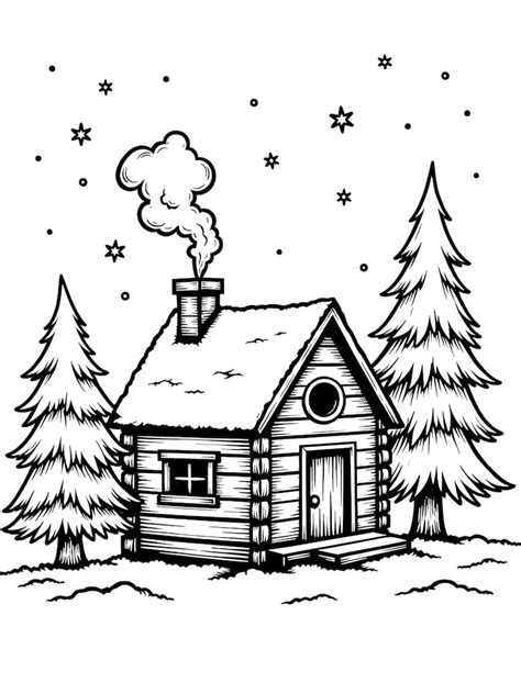 Fotos de Desenhos paisagem neve colorir - Baixe fotos grátis de alta ...