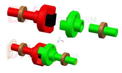 Image result for Oldham Coupling Scroll Compressor