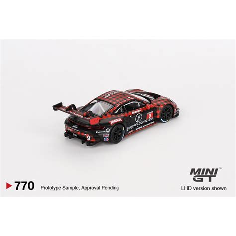 MINI GT #770 : Porsche 911 GT3 R #9 GTD PRO Pfaff Motorsports IMSA 202 ...