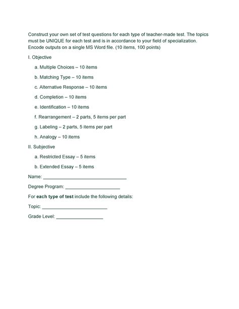 Image result for How to Make Test Questioner