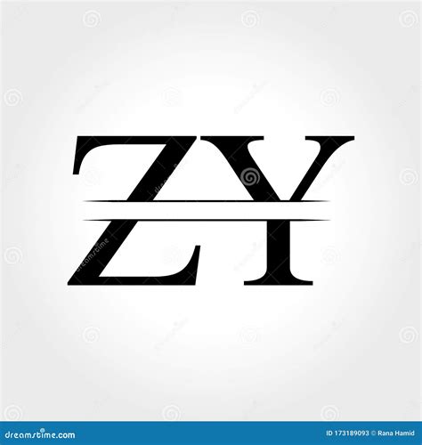 Initial ZY logo design, Initial ZY logo design with Circle style, Logo ...