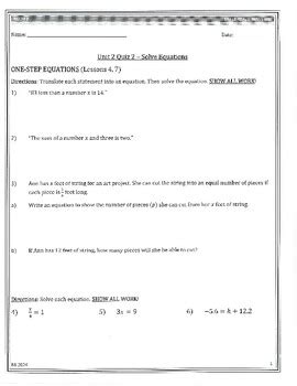 Image result for Math 7th Grade Unit 2 Lesson 14