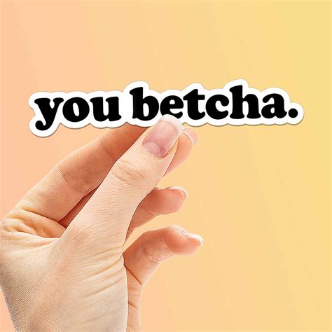 You Betcha Sticker for Hydroflask - Funny Midwest Decals - Pop Culture ...