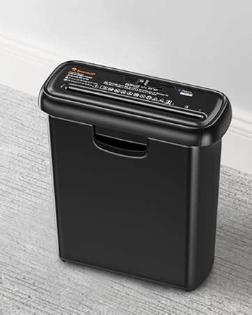 Bonsaii Paper Shredder for Home 8 Sheets StripCut Security Level P2 ...