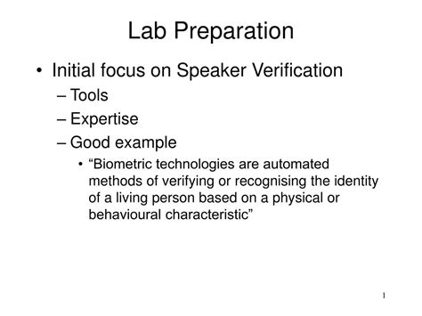 Lab Perparation 的图像结果