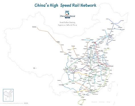 China High Speed Rail, China High Speed Rail Network and Map