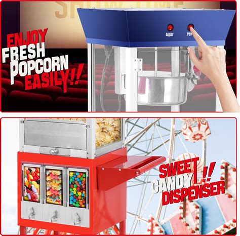 Fredeer Popcorn Popper Machine 8 OZ Vintage Professional India | Ubuy