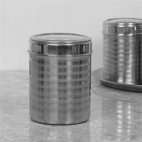 Buy Glovia Stainless Steel Canister from Home Centre at just INR 499.0