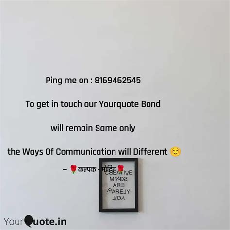 Ping me on : 8169462545 ... | Quotes & Writings by Mohit Jain | YourQuote