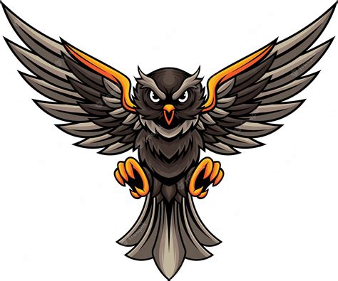 Premium Vector | Owl mascot logo illustration with premium quality ...