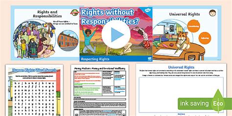 Citizenship LKS2 Respecting Rights Lesson 4: Rights without ...