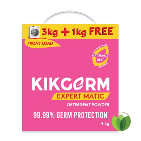 Front Load Detergent Powder | 3kg + 1kg Free (4kg) Freedom Sale – Kikgerm