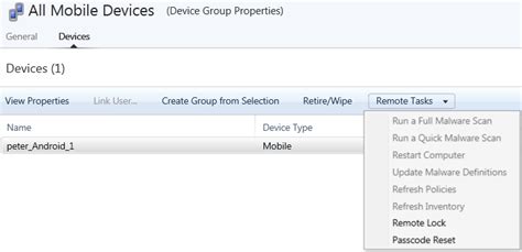 Image result for Intune Reset Passcode