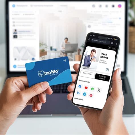NFC Business Card - NFC Digital Card – TapMo India Pvt. Ltd.