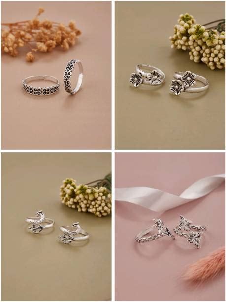 Toe Rings - Buy Toe Rings Designs online at Best Prices in India ...