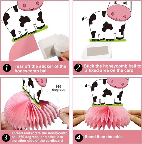 Holy Cow Im Two Birthday Decorations for Girl, Pink | Ubuy India