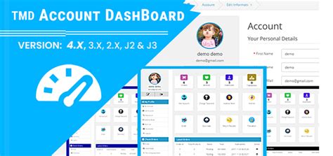 Opencart - Account Dashboard Pro