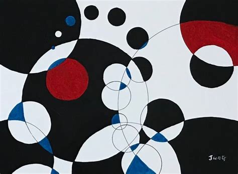 Circles Painting by Jung Nowak | Saatchi Art