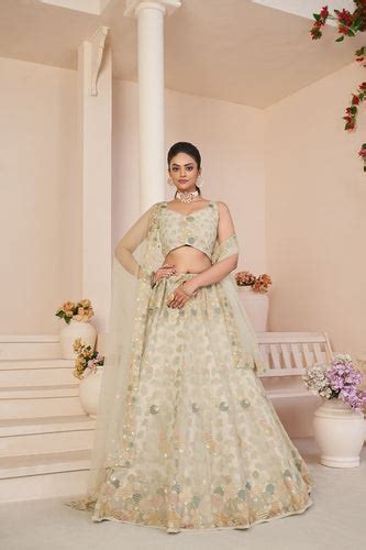 White Lehenga Choli - Buy Designer Lehenga Choli