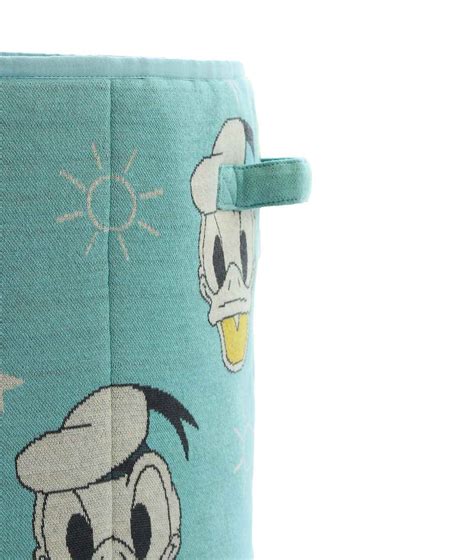 Donald Duck Cotton Knitted Large Kids Baskets For Assembling Toys and ...