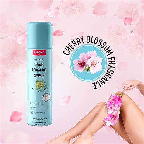 Buy SIRONA HAIR REMOVAL CREAM SPRAY FOR WOMEN | PAINLESS BODY HAIR ...