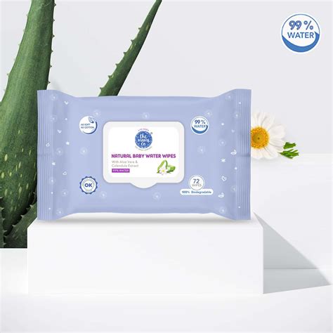 Buy THE MOMS CO. NATURAL BABY WATER WIPES (72 WIPES) Online & Get Upto ...