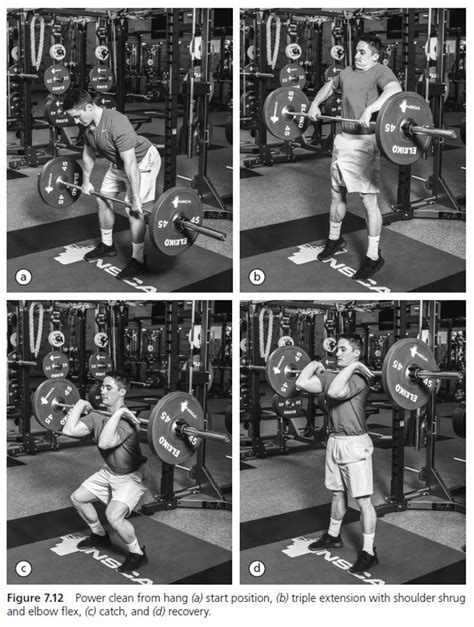 Image result for Power Hang Clean Tutorial