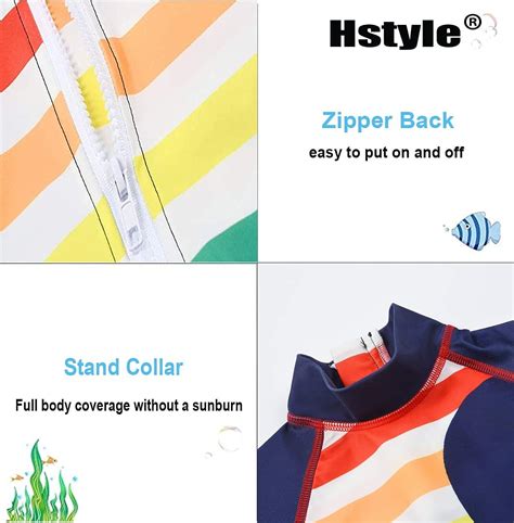 Buy Baby/Toddler Boy One Piece Zip Swimwear Baby Rash Guard Swimsuit ...