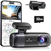 DDPAI N5 Dual 4K Car Dash Cam Front and Rear 2160P+1080P Dashcam Built ...