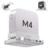 UGREEN Mac mini M4 Dock, 11-in-1 USB C Hub with 8TB M.2 NVMe Enclosure ...