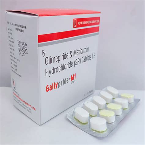 GALLYPRIDE-M1 Tablets Novalab Healthcare Pvt. Ltd.