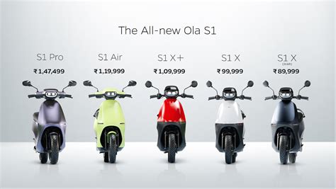 New Ola S1 e-scooters get over 75,000 bookings within two weeks of ...
