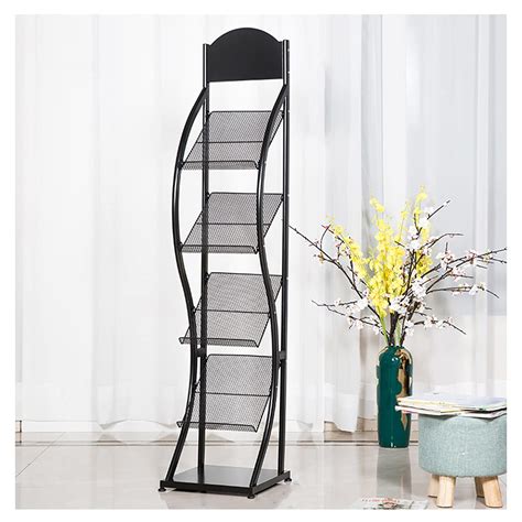 Buy Floor-Standing Magazine Rack Display Rack Floor Literature ...