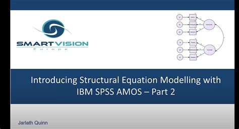 Introduction to structural equation modelling with SPSS Amos - part two ...