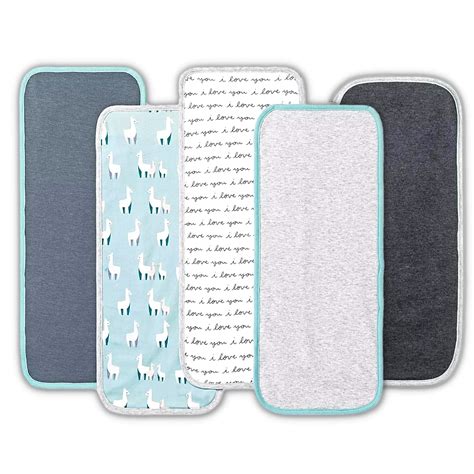 Buy TuddyBuddy Baby Burp Cloth Towel Napkins for Baby Large 17x6 Inches ...