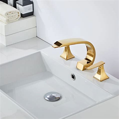 Bathroom Sink Faucet Widespread Oil-rubbed Bronze/Nickel Brushed ...