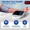 AGEasy Automatic Digital Blood Pressure Machine USB Type C / Battery ...
