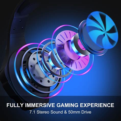 Buy PHOINIKAS Wireless Gaming Headset for PS4 PS5 PC Nintendo Switch, 2 ...