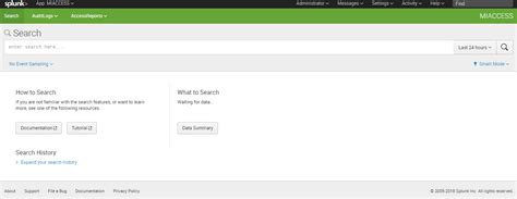 Configuring Access Splunk application