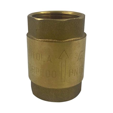 Valvula Vertical Dn 20 3/4'' Torpedo