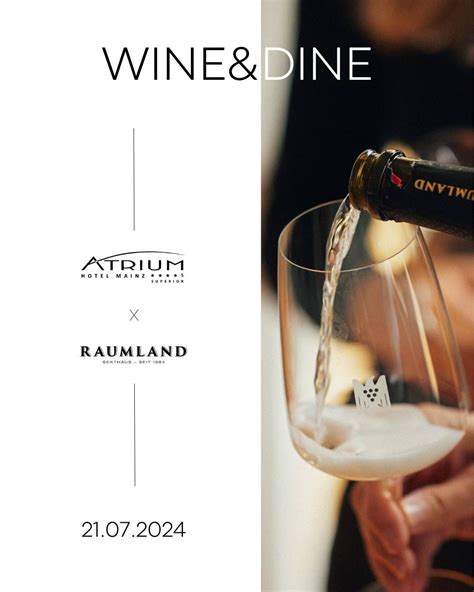 Wine & Dine , Atrium Hotel Mainz, 21 July 2024 | AllEvents.in