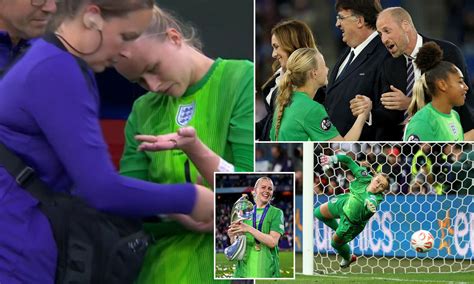 Revealed: Hannah Hampton's penalty shoot-out 'cheat sheet' - that she ...
